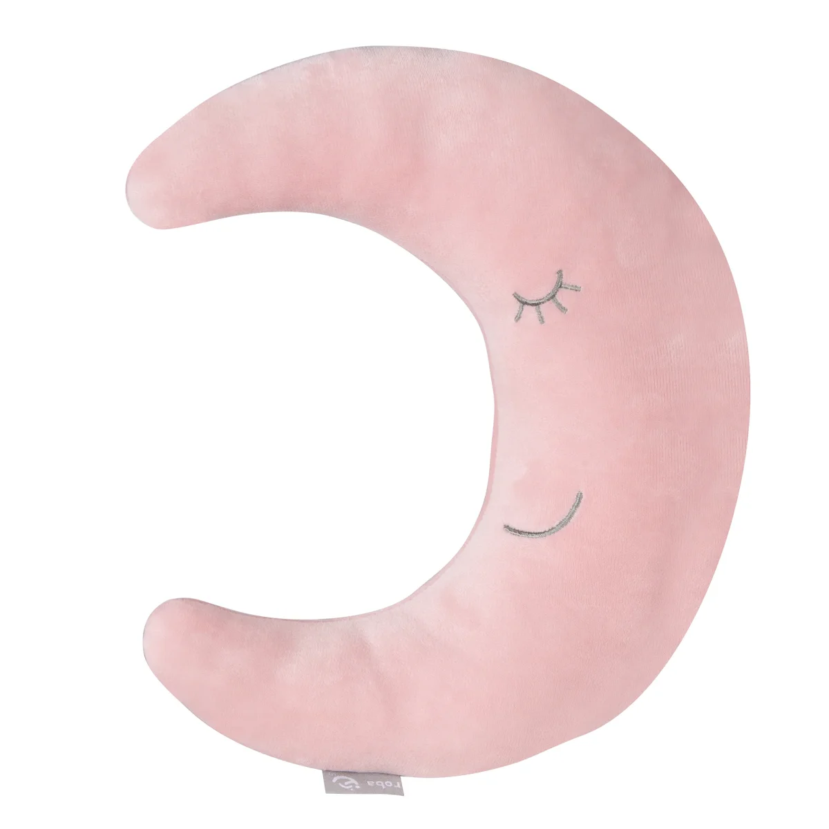 Nackenkissen in Mond-Form 'roba Style' - Weiches Dekokissen - Rosa / Mauve