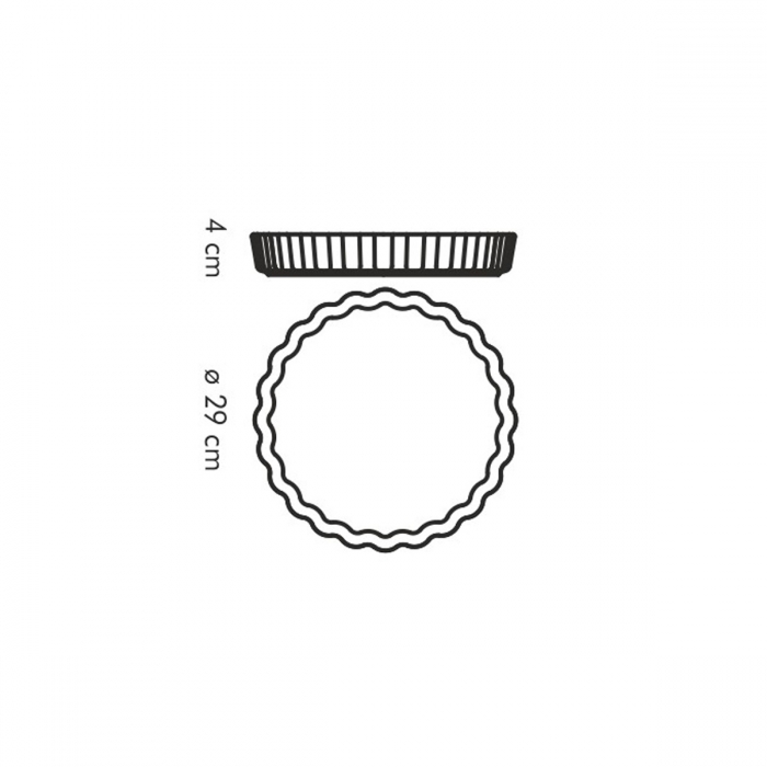 Quichform Keramik ø 29cm – Bild 3