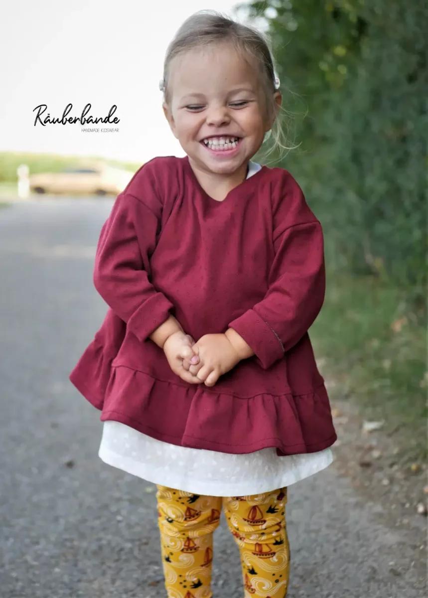 Feinstrickjersey mit Lochmuster Rauten Uni rose ecru – Öko Tex 100 – Bild 9