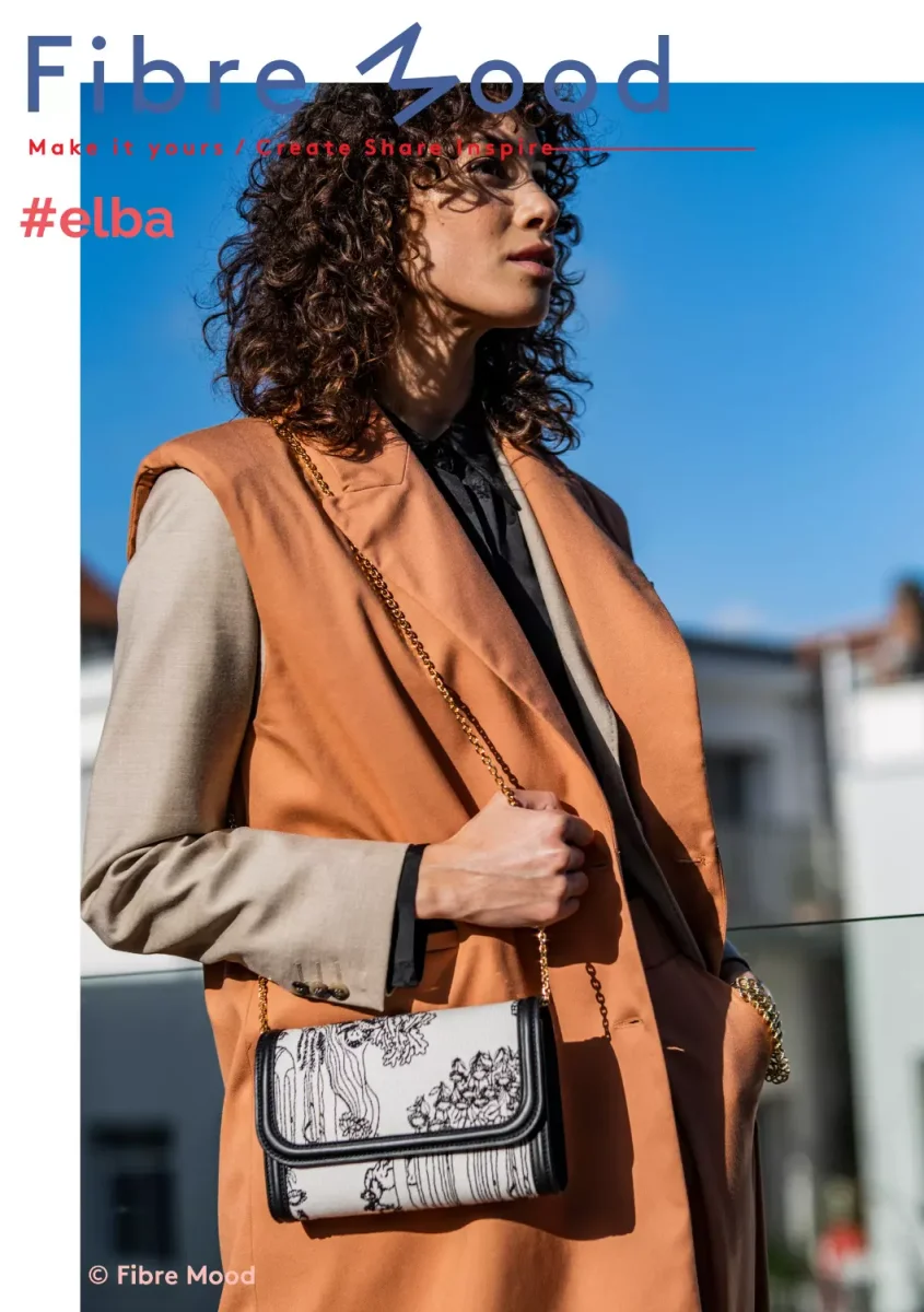 Fibre Mood Special Freja, Elba – Bio Bambus und recyceltes Polyester Mix in Uni haselnuss – Ökotex 100 – Bild 6
