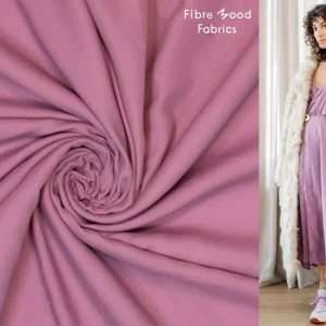 Fibre Mood Special Octavia – Lyocell Tencel Stoff in Uni dunkelflieder – Öko Tex 100