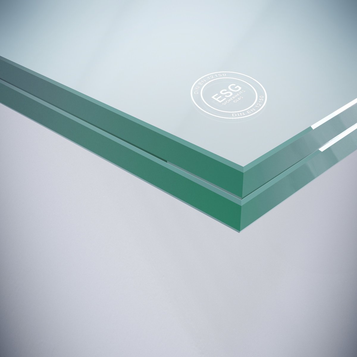 VSG ESG Glas matt 20mm – Bild 2